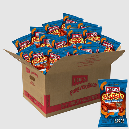 Herr's Buffalo Blue Cheese Curls 113g - 12stk