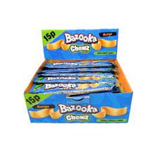 Bazooka Bar: Chew Mango - 14g x 60 Stk