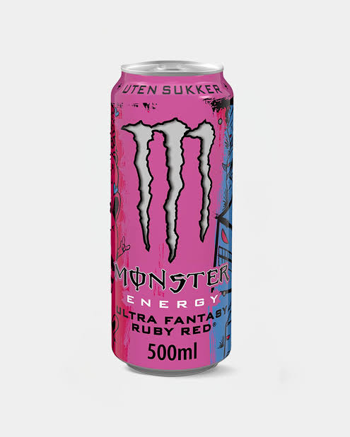 Monster Zero Ultra Fantasy Ruby Red 500ml (EU) - 12stk