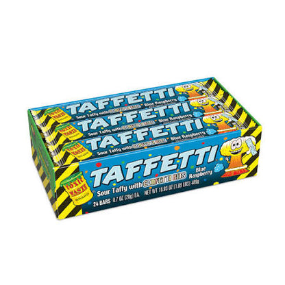 Toxic Waste Taffetti Blue Raspberry 0.7oz (20g) - 24stk