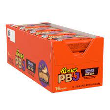 Reese's Bar: Big Cup PB&J Grape - 39g x 16 Stk