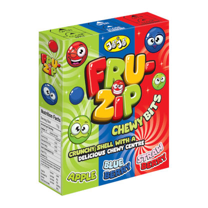 JoJo Fru-Zip Chewy Bits 3in1 60g - 12stk
