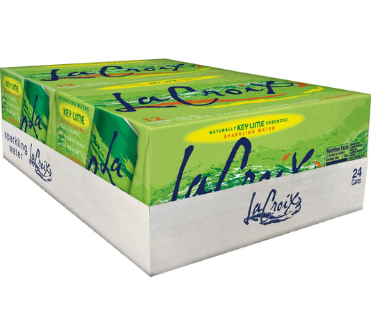 La Croix BOX: Key Lime Sparkling Water - 355ml x 24 Stk