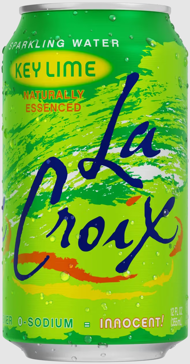 La Croix BOX: Key Lime Sparkling Water - 355ml x 24 Stk