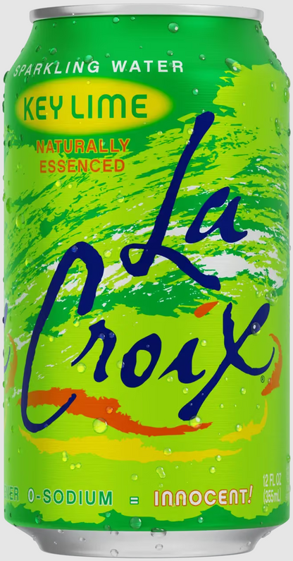 La Croix BOX: Key Lime Sparkling Water - 355ml x 24 Stk