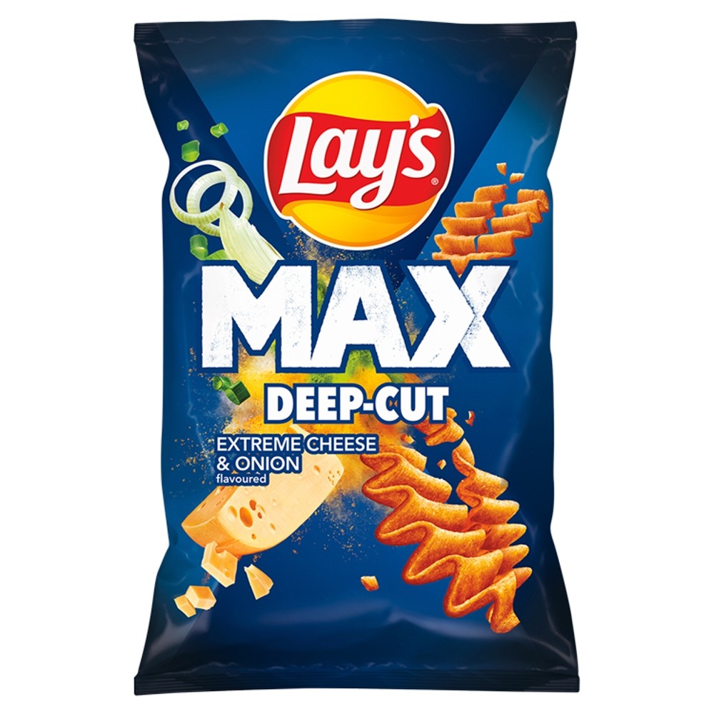 Lay's MAXX Cheese&Onion 120g x 24stk