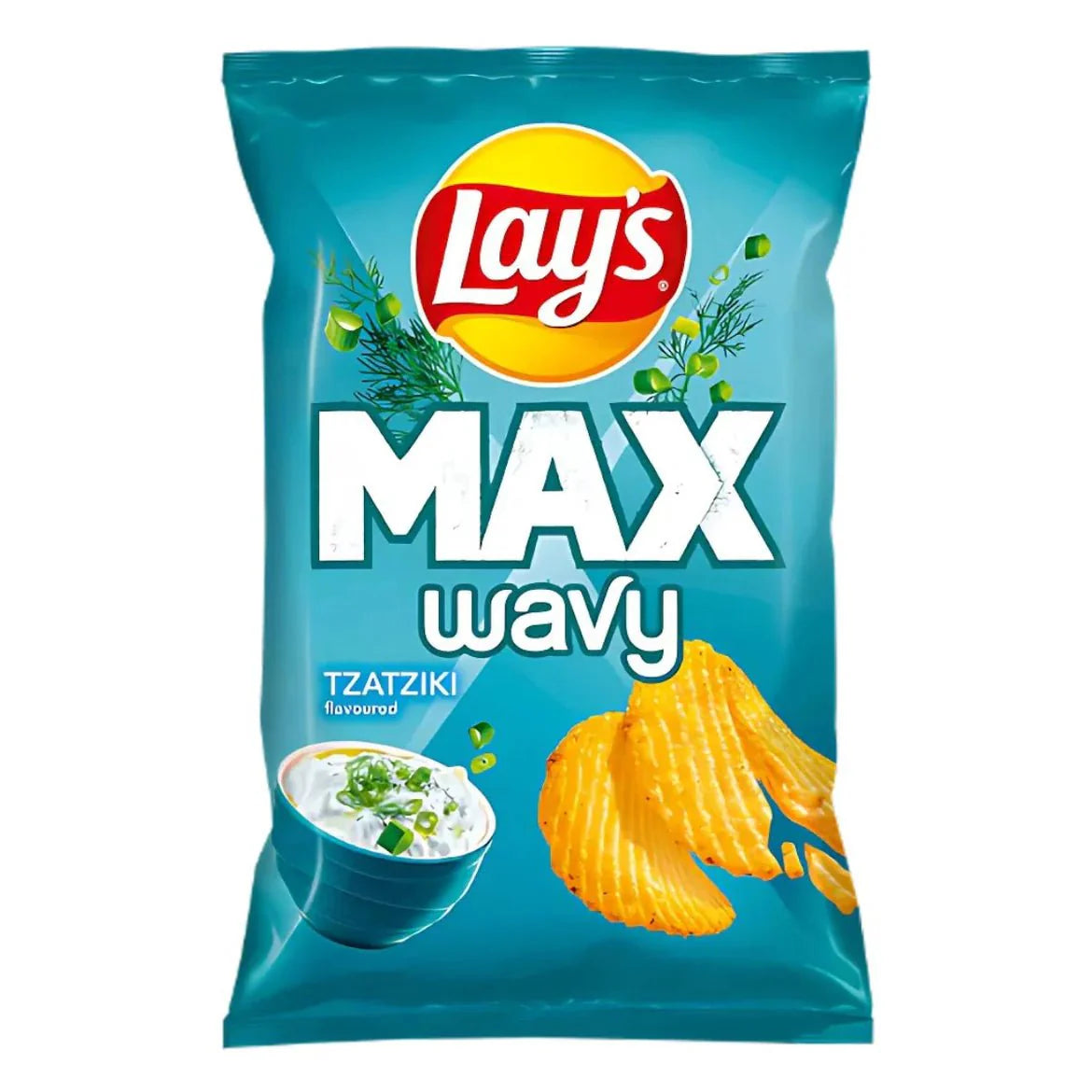 Lay's Wavy Tzatziki 120g x 24stk