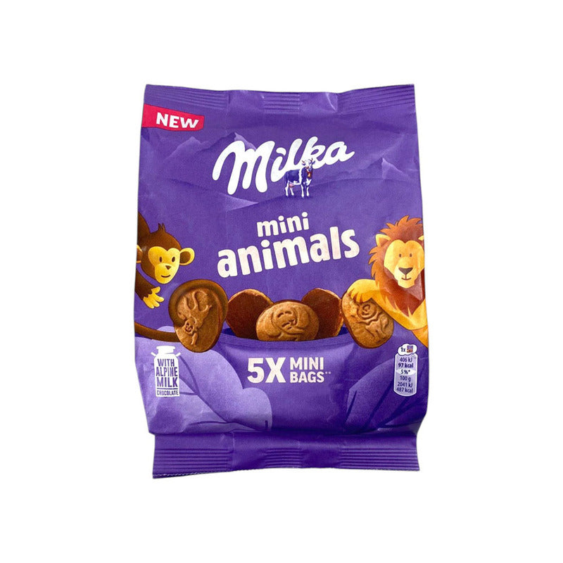 Milka Mini Animals Cookies - 99,5G X 8 STK