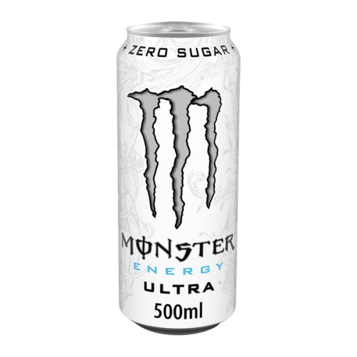 Monster Zero Ultra White 500ml (EU) - 12stk