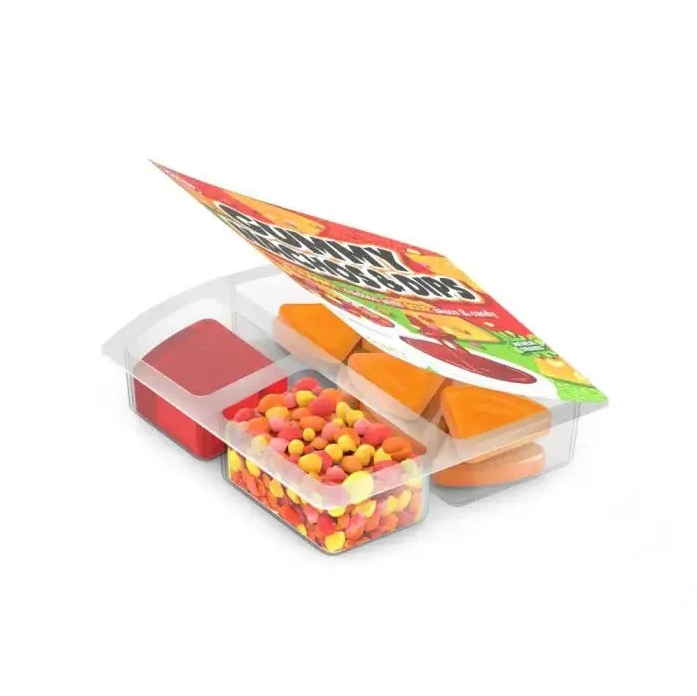 Zed Gummy Nachos & Dips - 51g x 12stk