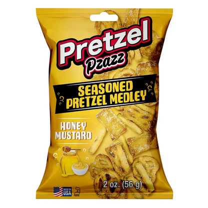 Pretzel PZAZZ HONEY MUSTARD - 57g x 12stk