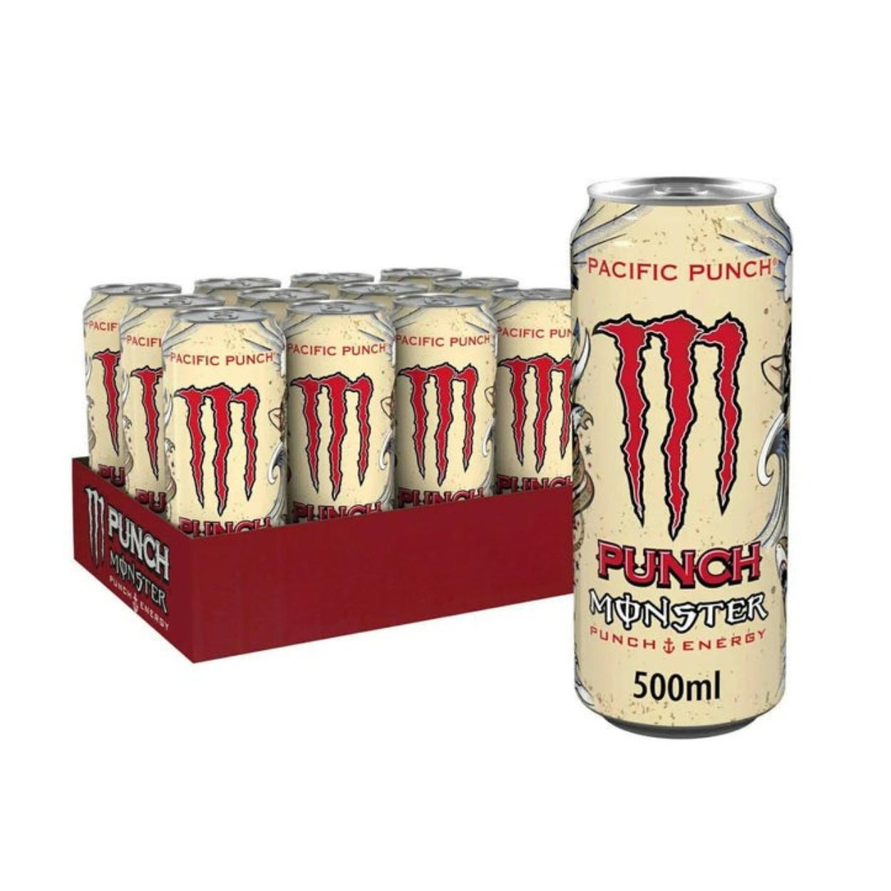 Monster Energy Pacific Punch 500ml (EU) - 12stk