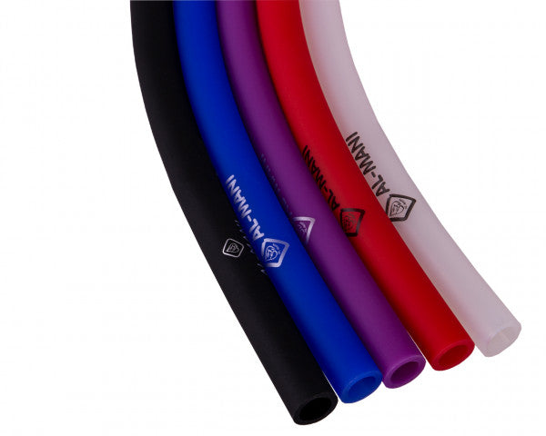 Premium Matte Black Silicone Hose 6 stk