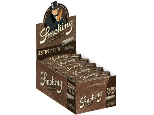 Smoking BROWN CONICAL TIPS - 50 Stk