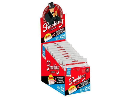 Smoking Gummed Slim FIlter Bags - 120 x 10 Stk