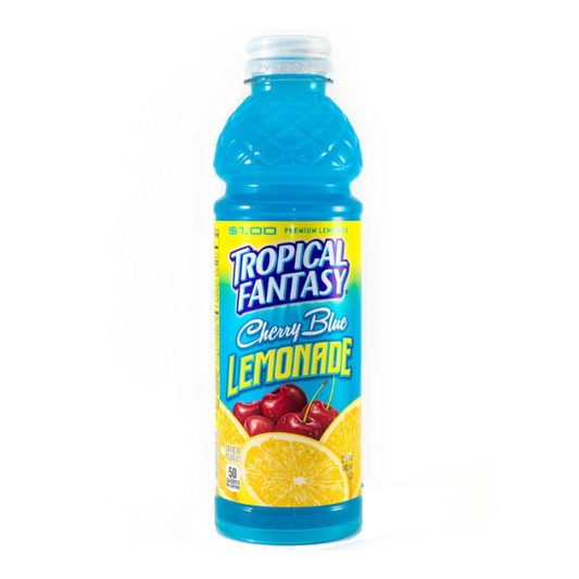 Tropical Fantasy - Premium Juice Cocktail - Cherry Blue Lemonade 20fl.oz (591ml) - 24stk