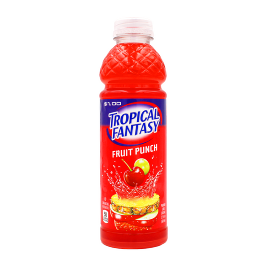 Tropical Fantasy - Premium Juice Cocktail - Fruit Punch 20fl.oz (591ml) - 24stk