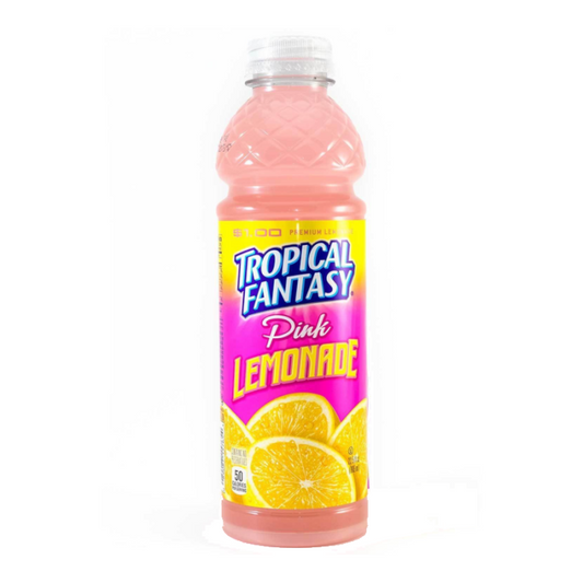 Tropical Fantasy - Premium Juice Cocktail - Pink Lemonade 20fl.oz (591ml) - 24stk