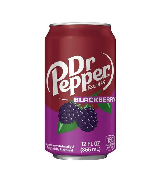 Dr. Pepper BOX: Blackberry - 355ml x 12 Stk