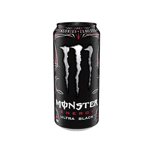 MONSTER ENERGY DRINK ULTRA BLACK 500ML x 12stk