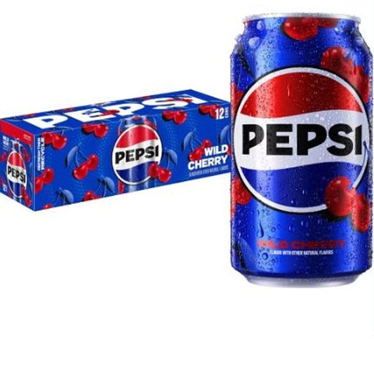 Pepsi Wild Cherry 12oz (355ml) - (2x12) 24stk
