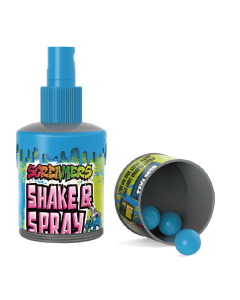 Zed Screamers Shake & Spray Blue Razz 78.6g - 12stk